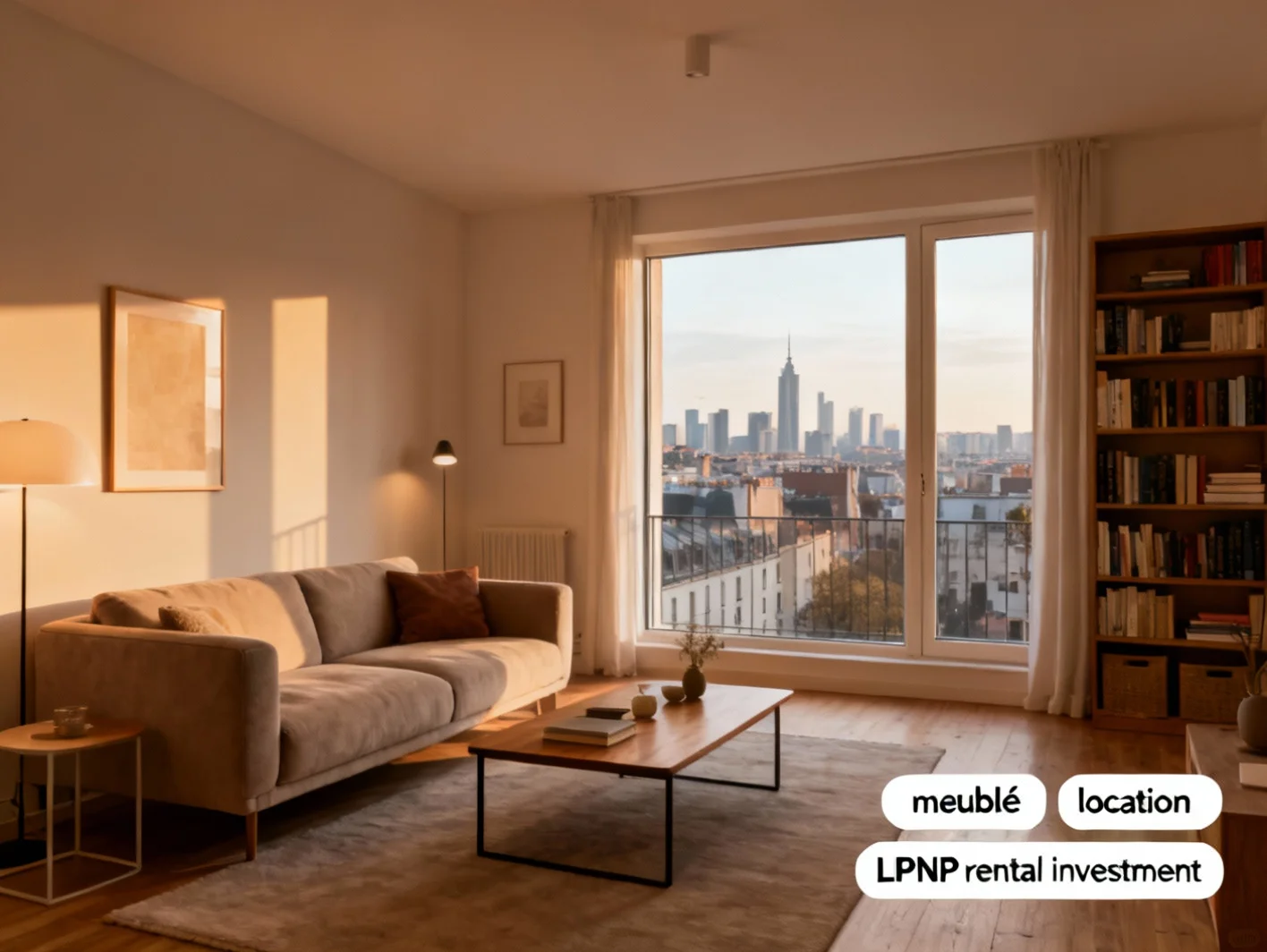 Illustration : Location meublée LMNP : comprendre les avantages fiscaux en 2026